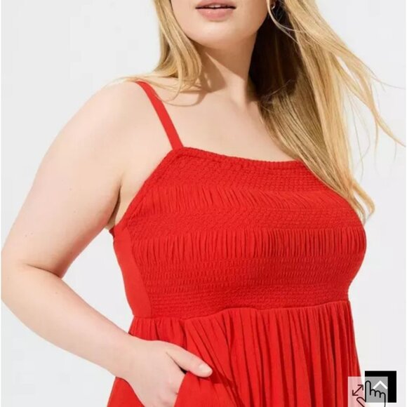 Torrid Red Dress - Picture 3 of 6